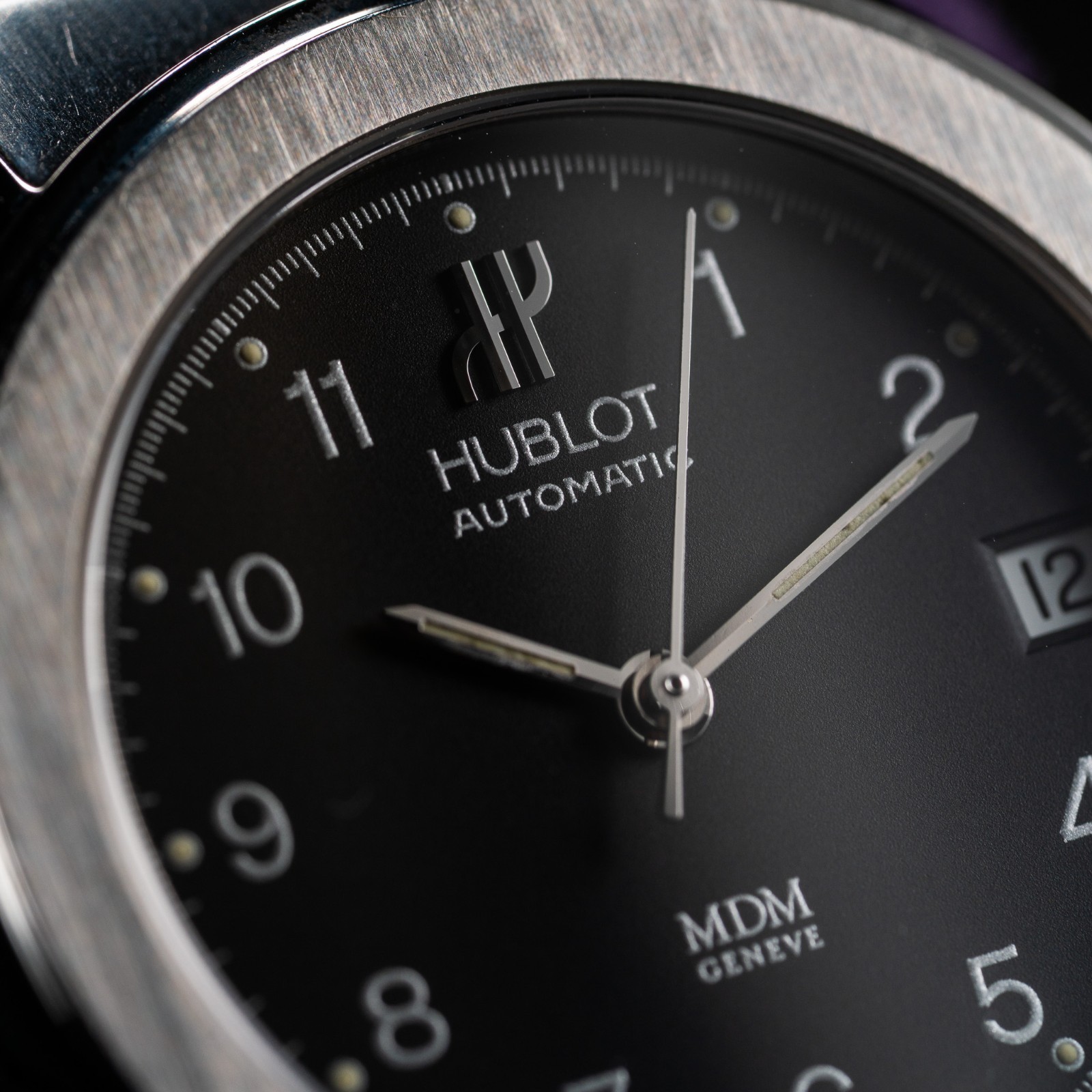 Hublot MDM Strap & Clasp Conversion – Full Set 36mm Black Dial Unisex Watch