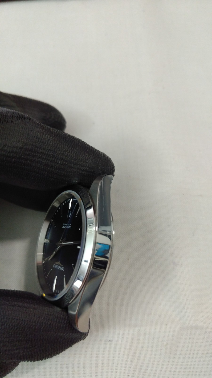 Longines Conquest 41mm Blue, full set, warranty card w/ 3yr left – L3.830.4.92.6