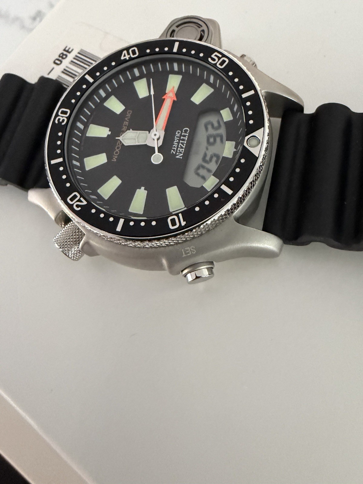 Citizen Promaster Aqualand JP2000-08E LK/NW Cond Single Owner B&P