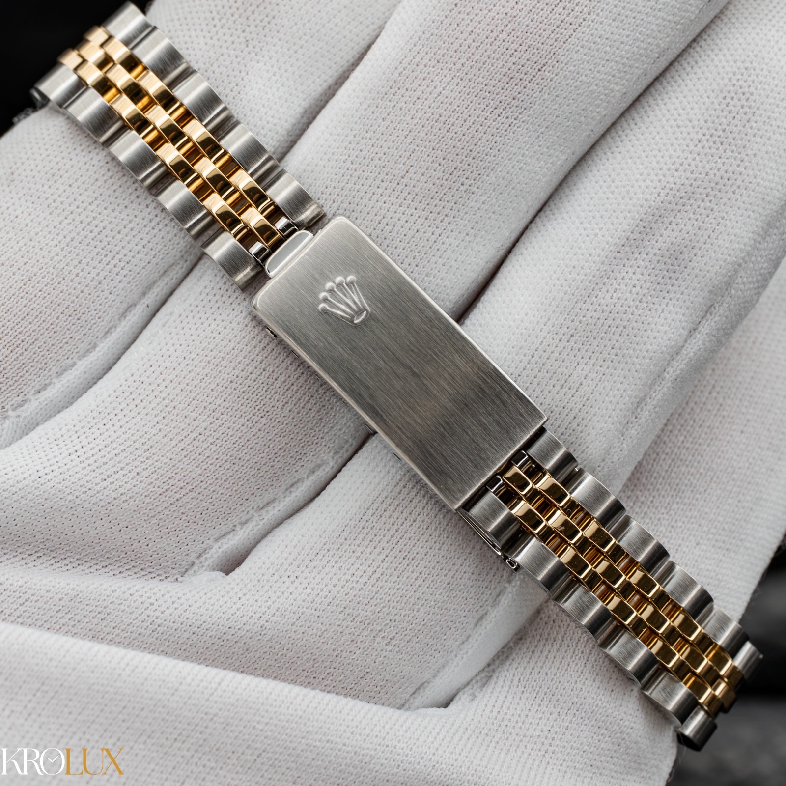 1982 Rolex Lady-Datejust 26mm Two-Tone Linen Dial 69173