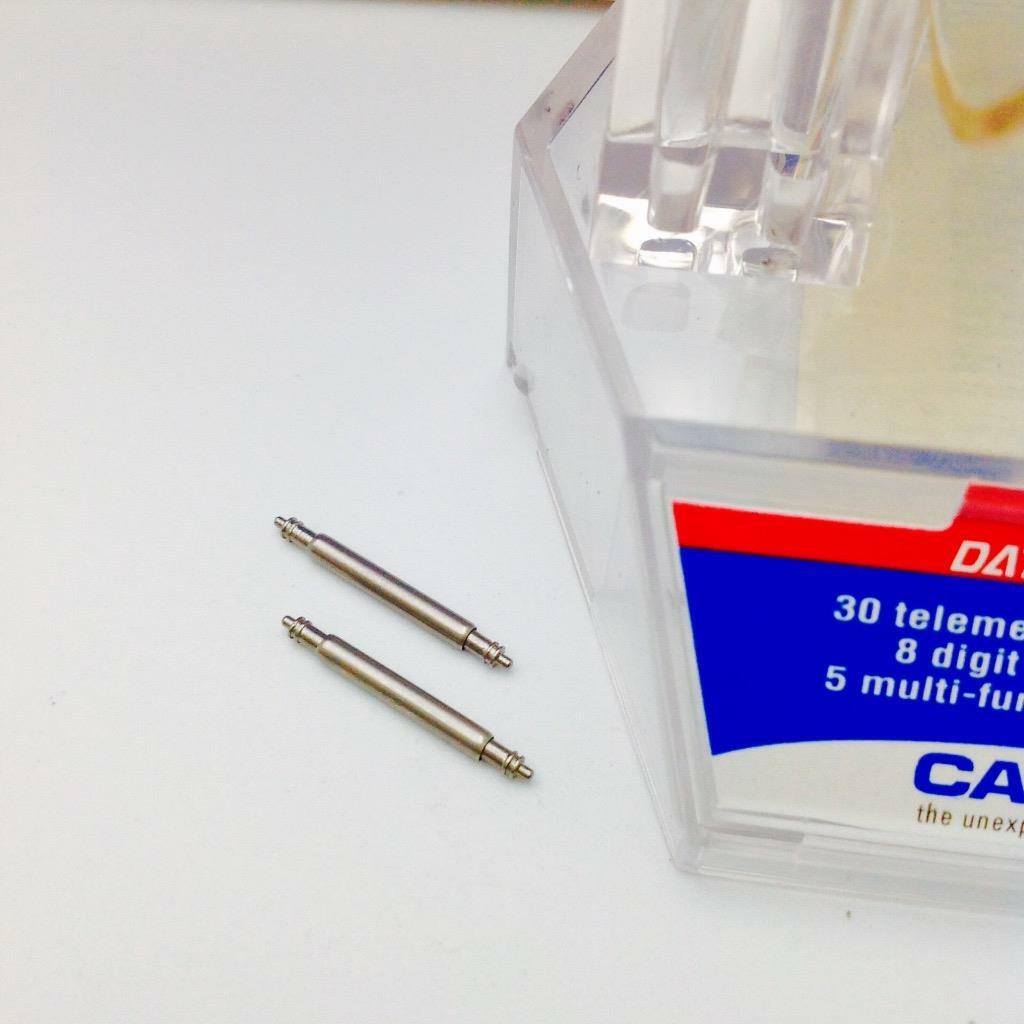 Casio 74286516 Genuine Spring Rods/Pins 16mm GD-100 GA-100 2Pins+Box+Cradle