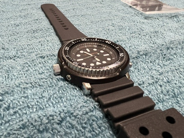 Seiko H558-5000 Arnie Ana-Digi Men’s Black Dive Watch – AMAZING CONDITION!!!