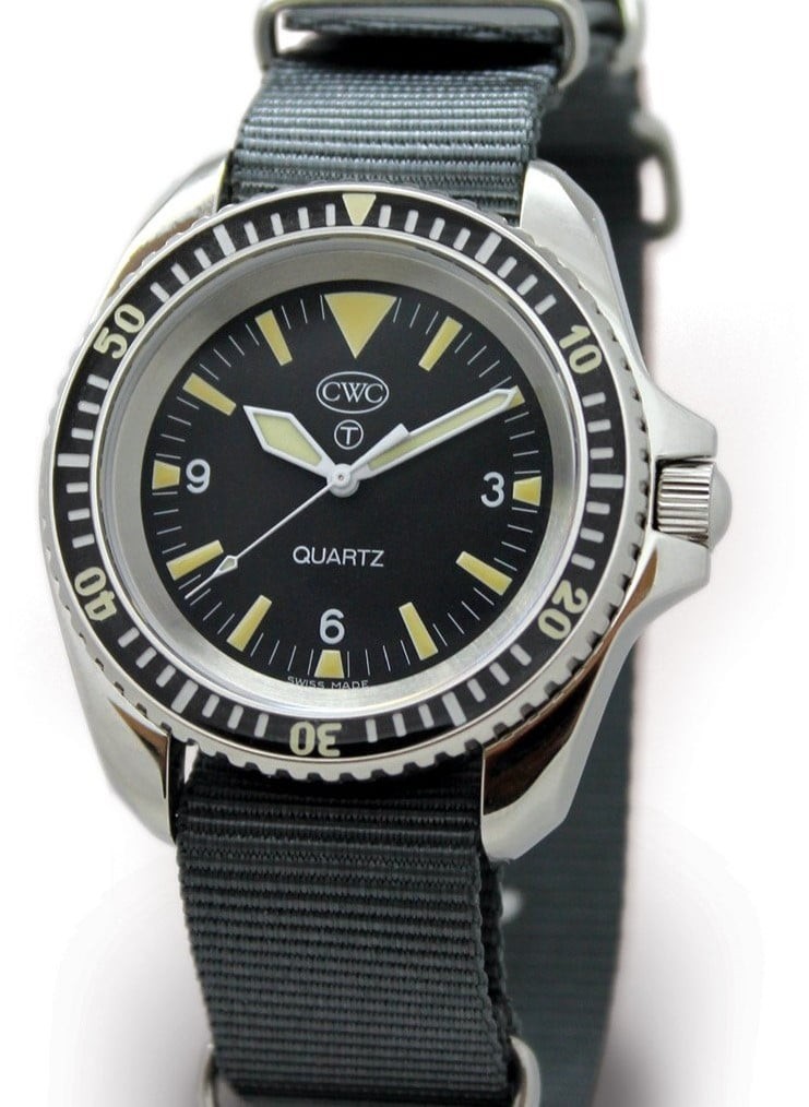 CWC 1983 RN Divers Quartz Re-Issue RN300-83 QM60, Royal Navy Diver. Box & Papers