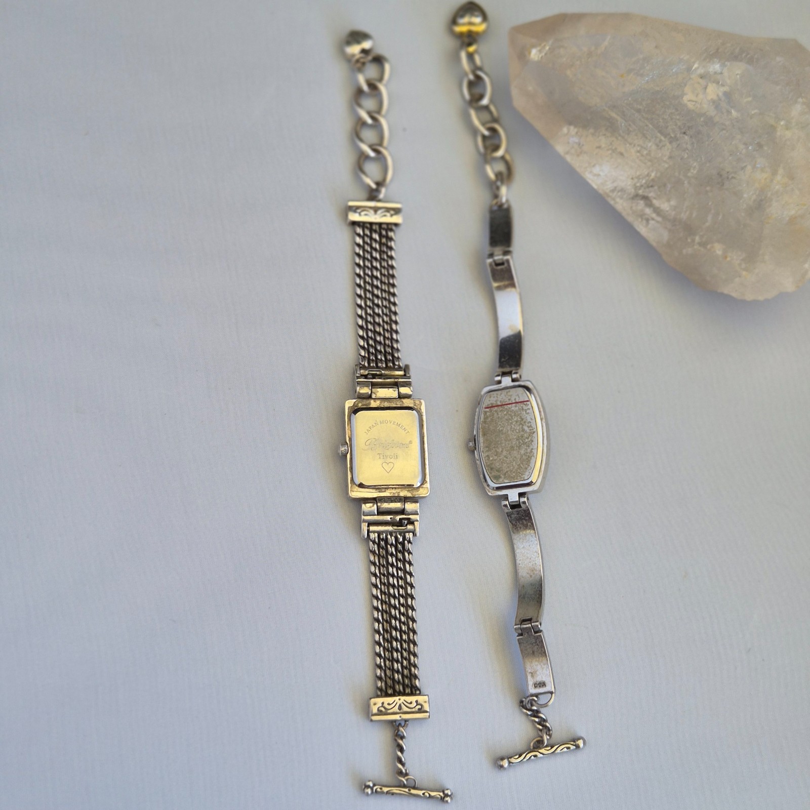 Two 7″ Brighton Analog watches decent condition