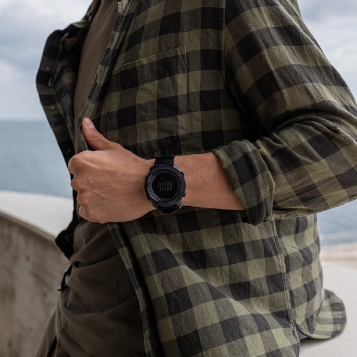 North Edge Apache 5BAR Men’s Waterproof Tactical Wristwatch with Compass, Quartz