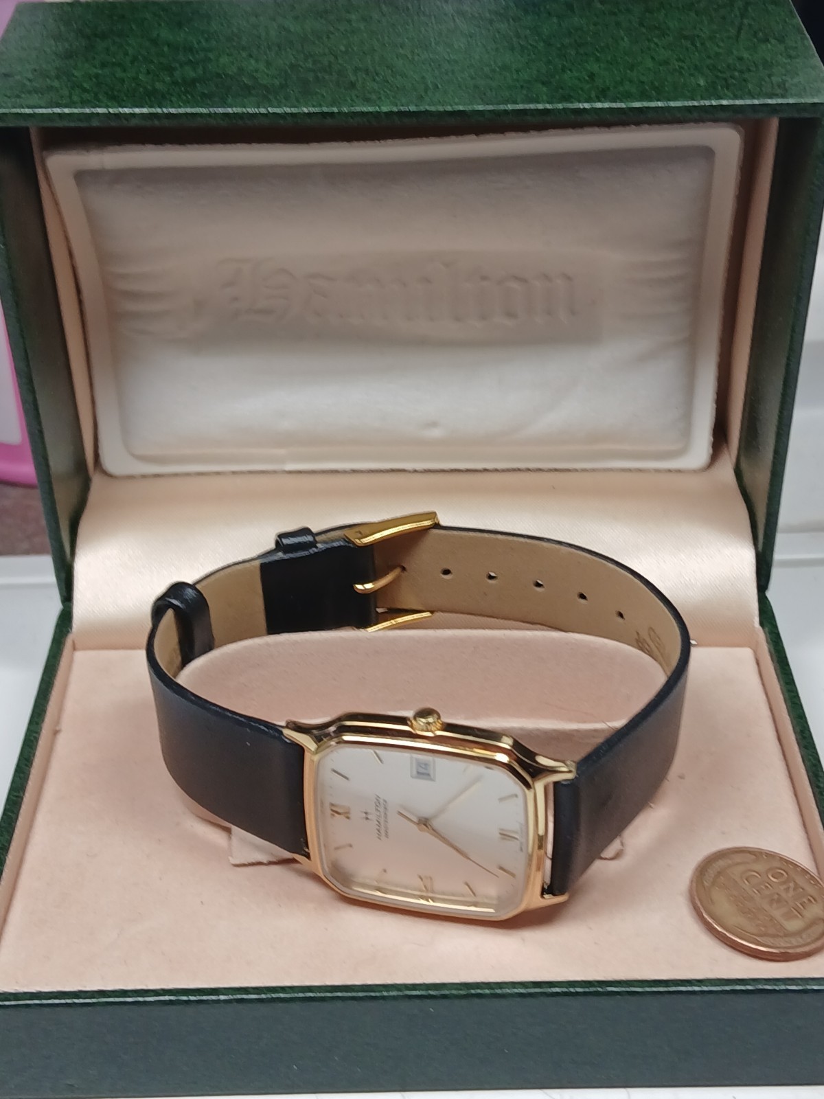 Vintage 1990s Hamilton Masterpiece 9742 Mint Condition with Box!