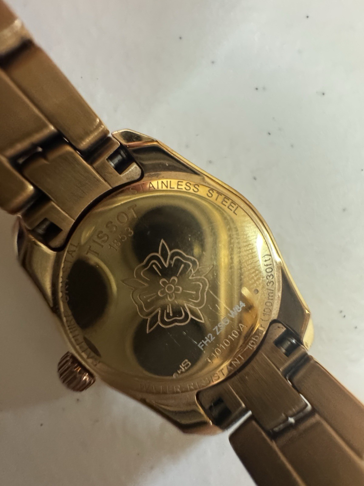 Tissot PR 100 Lady Small Rose Gold PVD Swiss Quartz Watch T101010 A