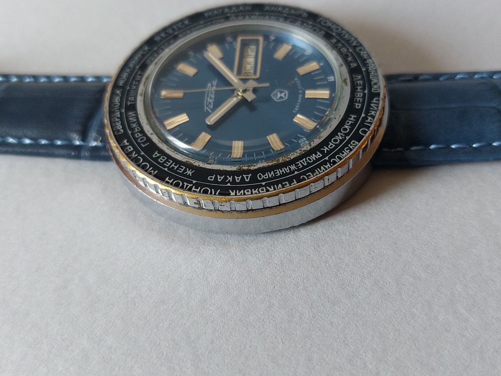 RAKETA “World Time” Authentic USSR (Serviced,Oiled)
