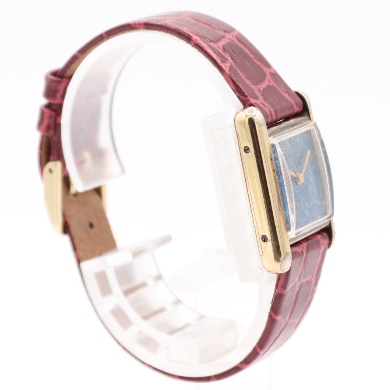 Vintage 20mm Cartier 60022 Must De Cartier Tank 17J Ladies Mechanical Wristwatch