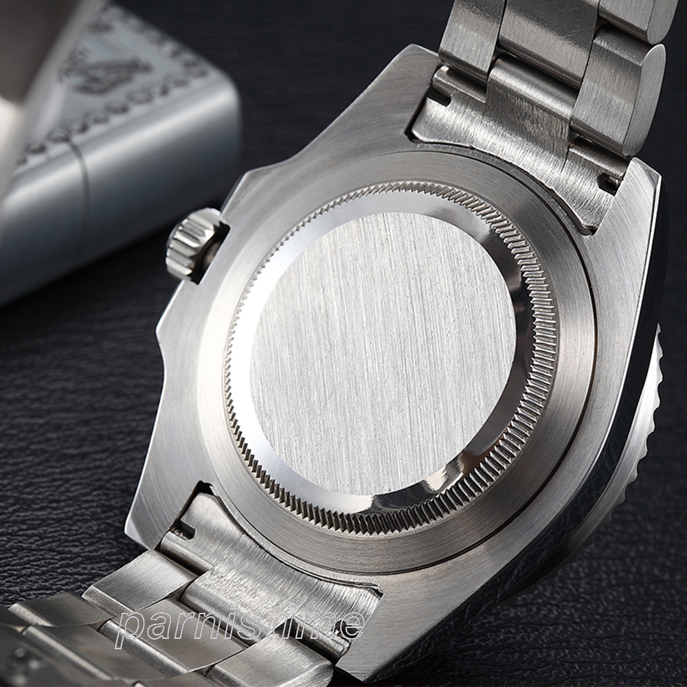 40mm Parnis Sapphire Glass Miyota Automatic Movement Men’s Watch Rotating Bezel