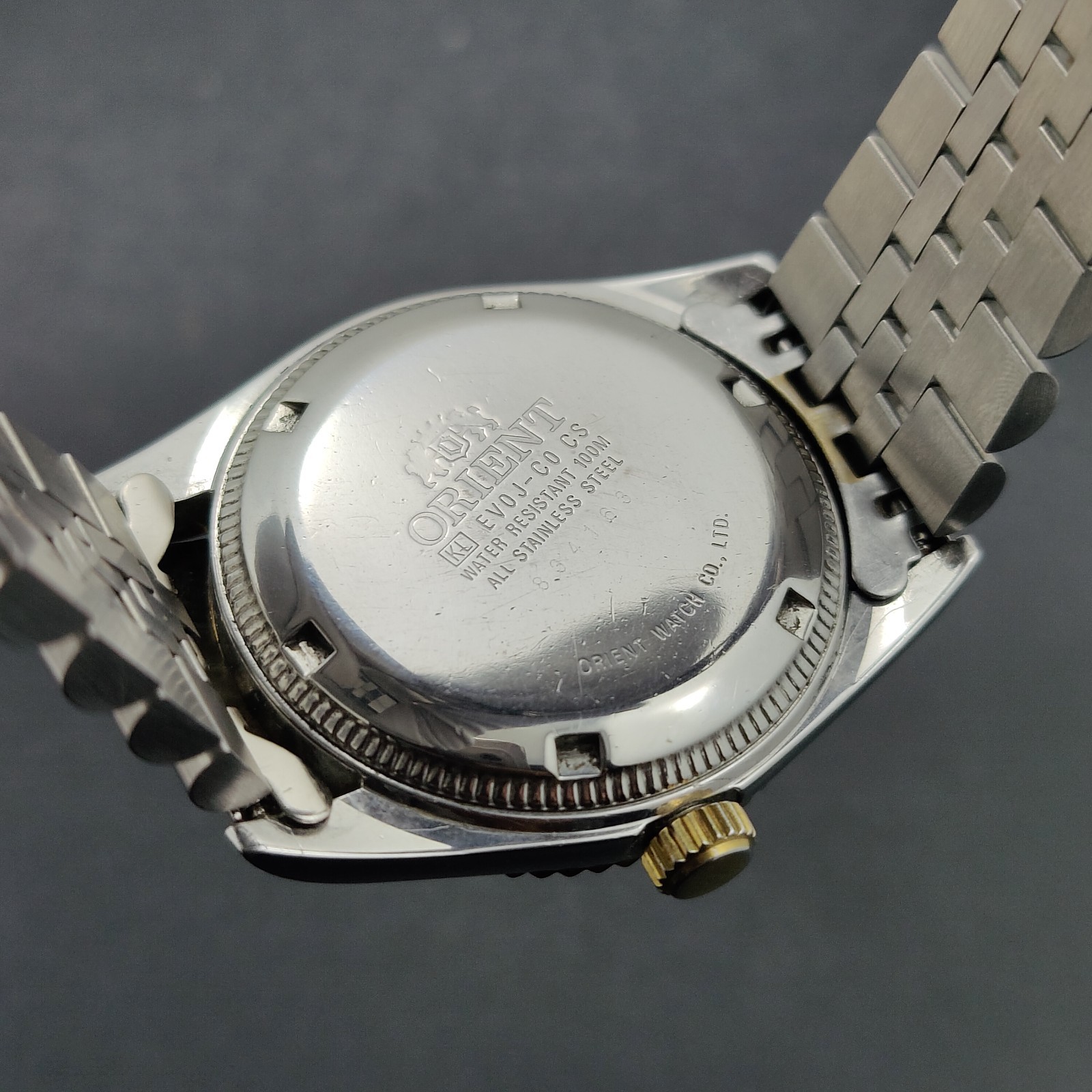 Orient President Automatic Sapphire 100 m Day/Date Japan Men’s Watch EV0J-C0 CS