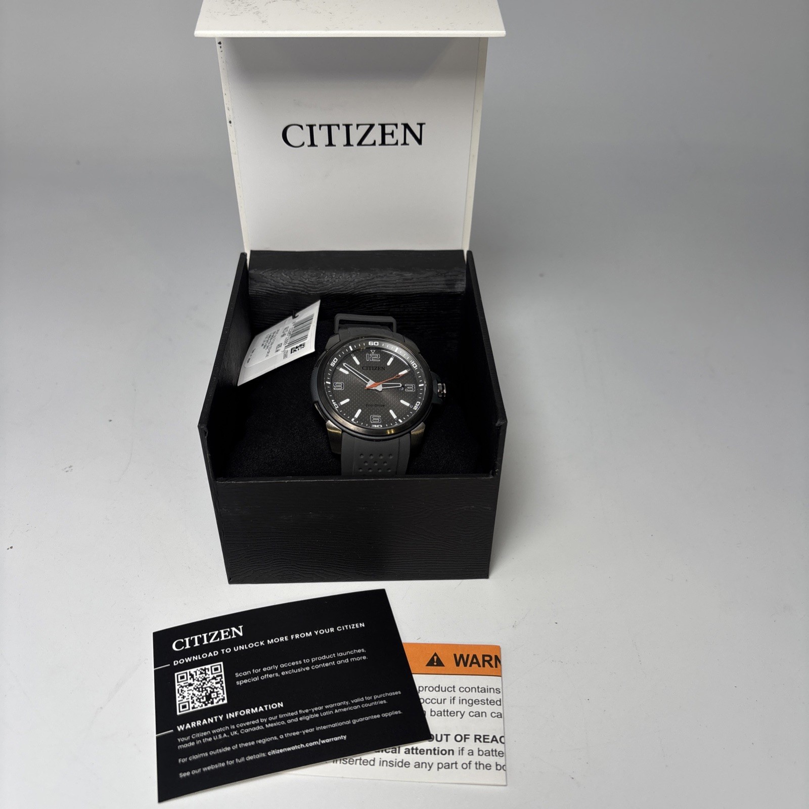Citizen Sport Casual Weekender Stainless Steel Eco Drive Men’s Watch AW1157-08H