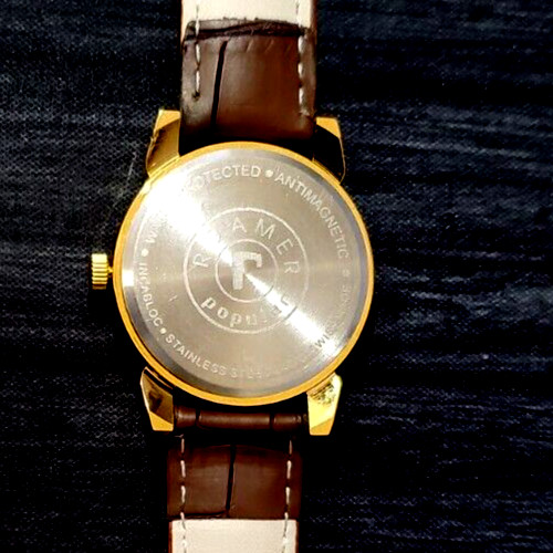 RARE Roamer Shock Proof Manual Wind Swiss Watch Restored Serviced GLD-GRN-BRW