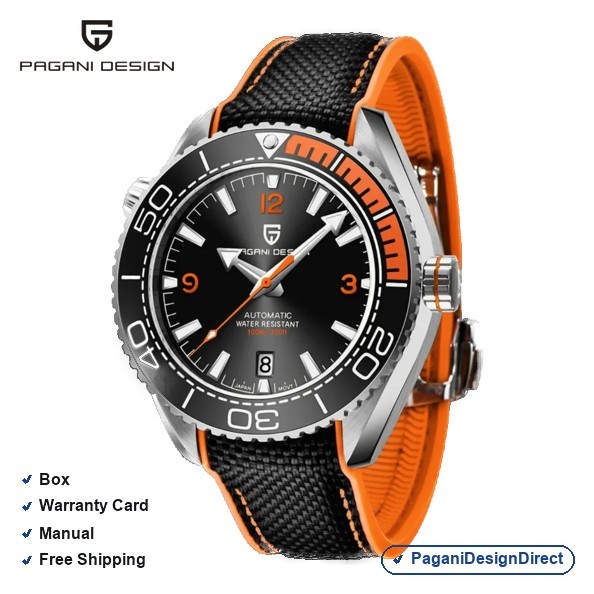 Pagani Design PD-1679 Orange Men Automatic Watch