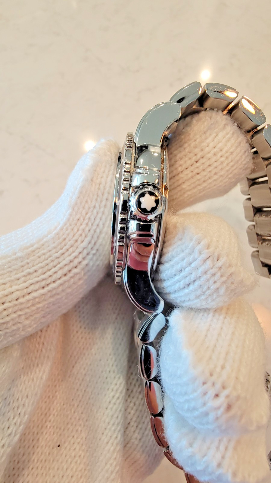 Montblanc Meisterstück Sport 7035 Auto Diver, Steel + Rubber / Box + Extra Links