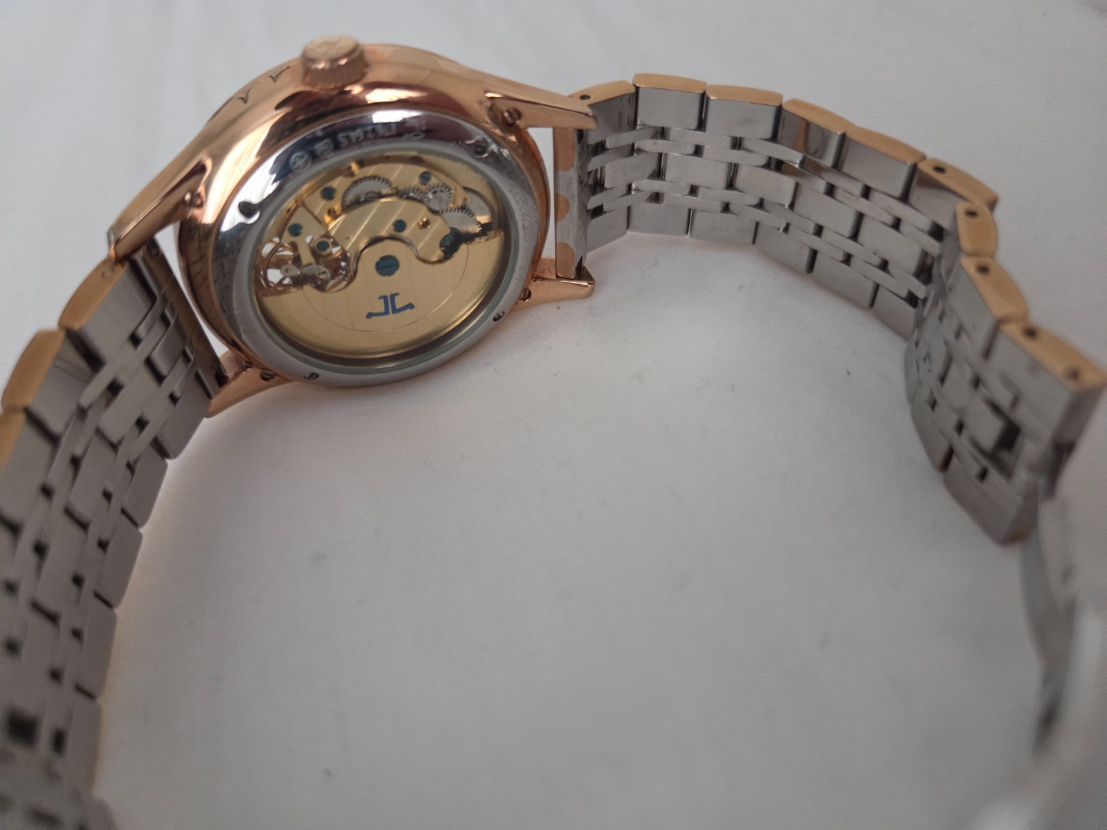 Automatic Open Heart Wristwatch Two-Tone Bracelet – Jaeger-LeCoultre