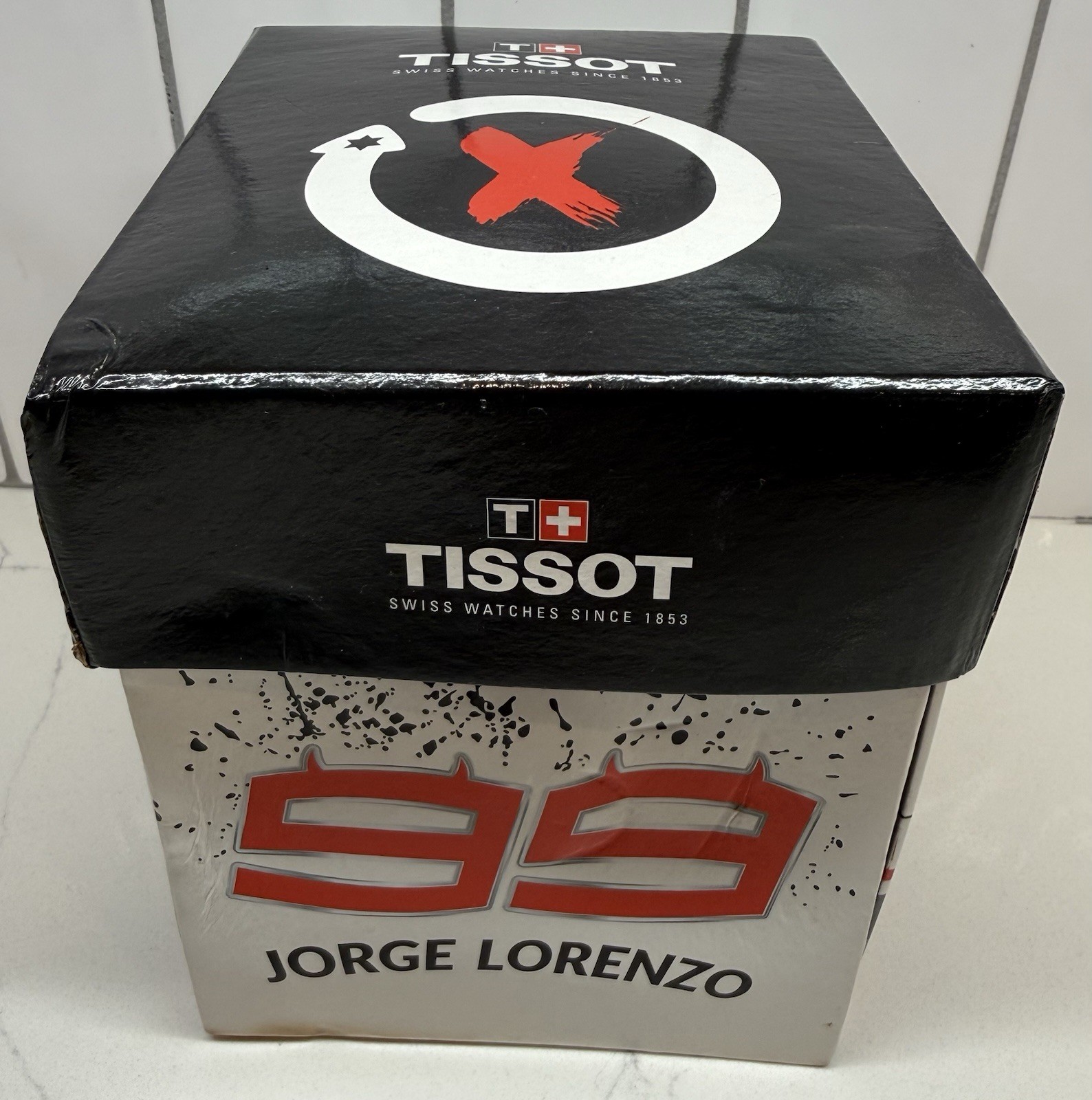 TISSOT T-Race JORGE LORENZO 2017 Limited Edition 1502/2017 Anthracite Dial Watch