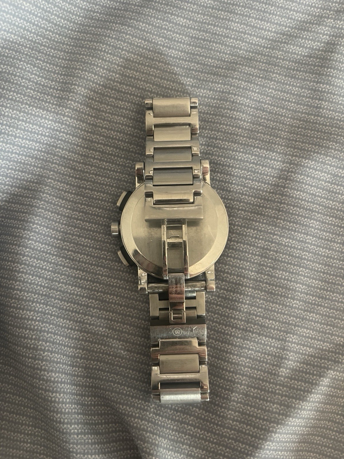 Movado Museum Sport Watch With 44mm Chronograph Face & Silver Bracelet