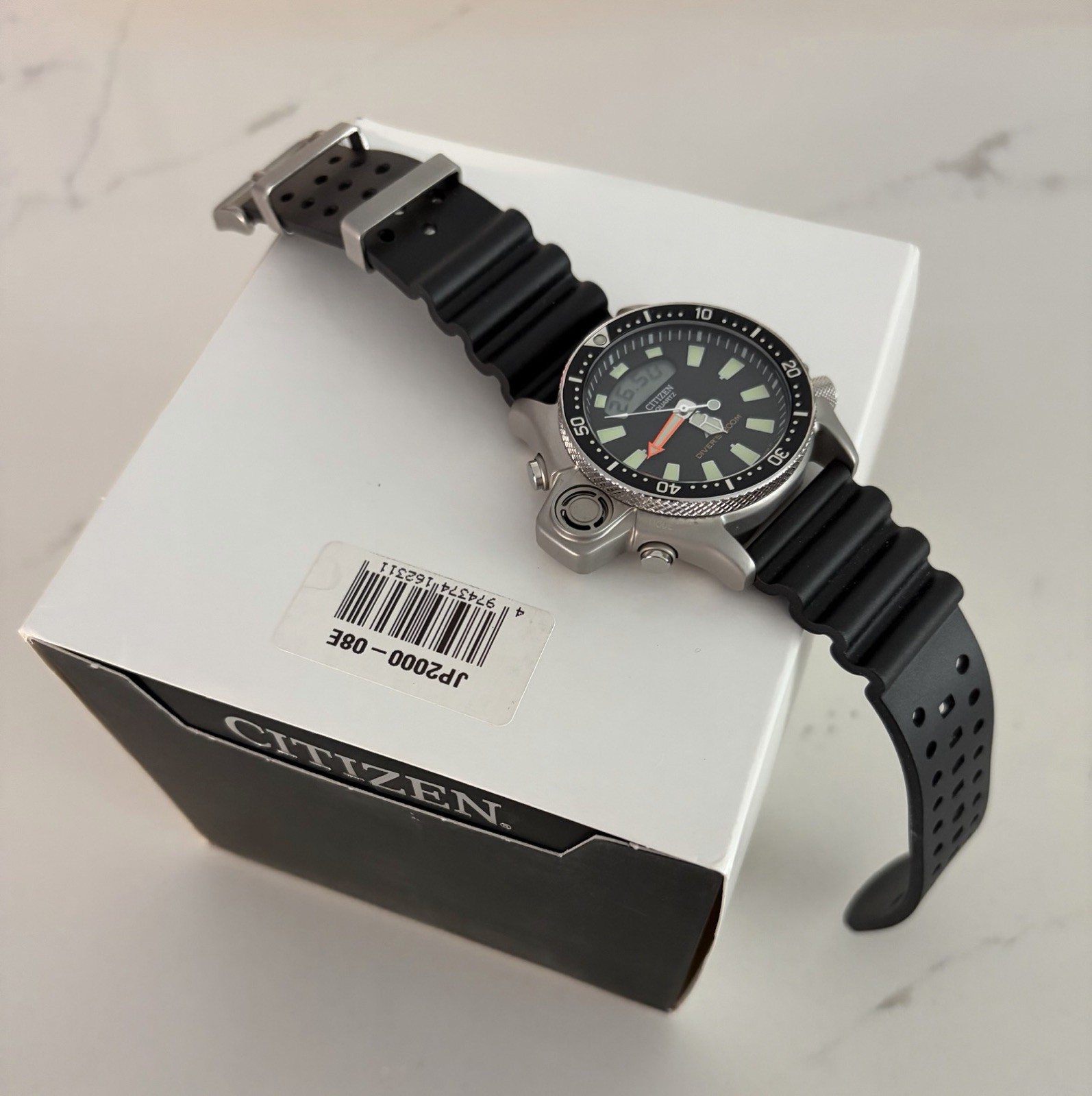Citizen Promaster Aqualand JP2000-08E LK/NW Cond Single Owner B&P