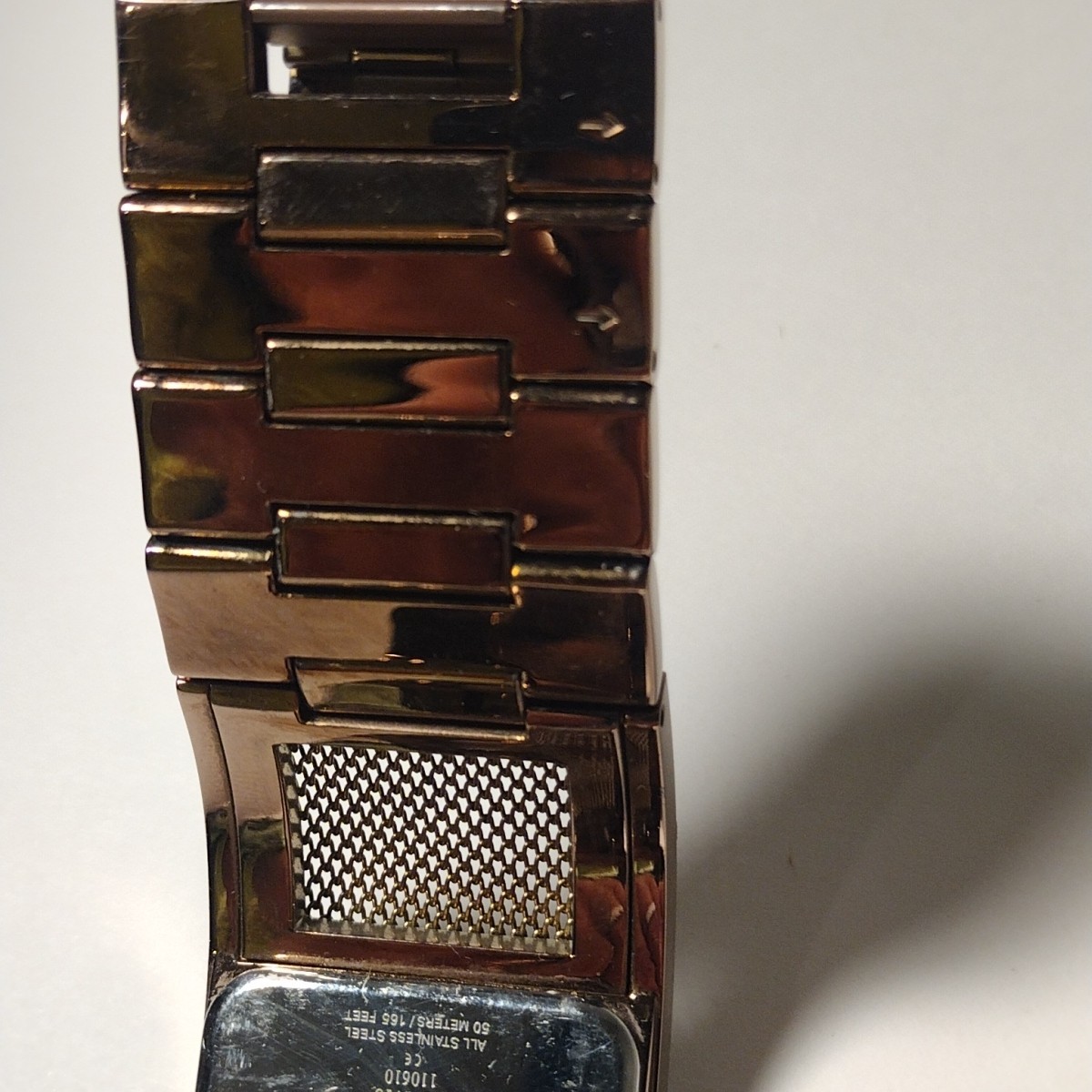 Women’s Fossil Stainless Steel Watch – Bronze Tone – Tested & Working