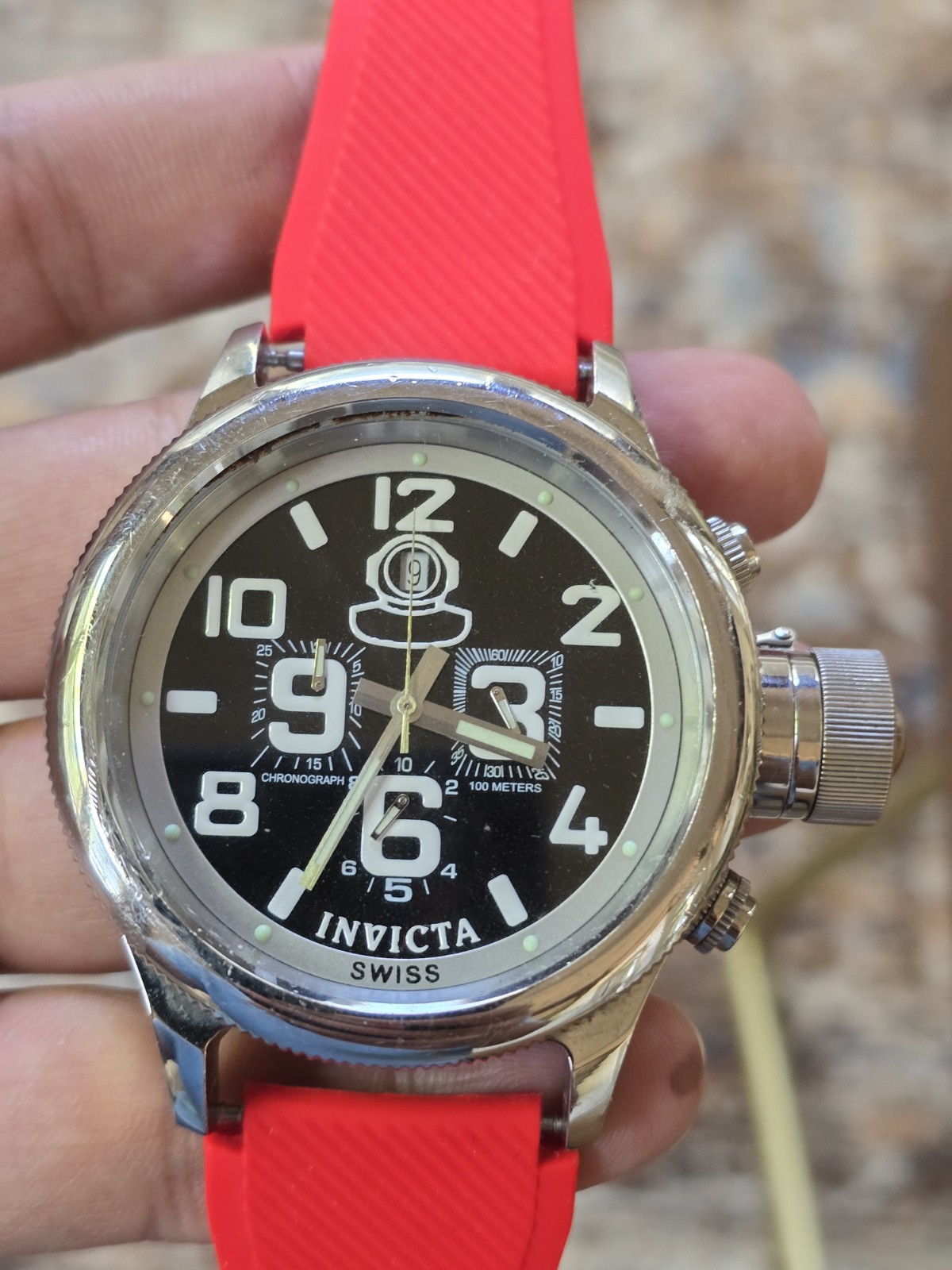 INVICTA 4578 RUSSIAN DIVER STAINLESS MEN’S Watch .Classic Vintage Classic