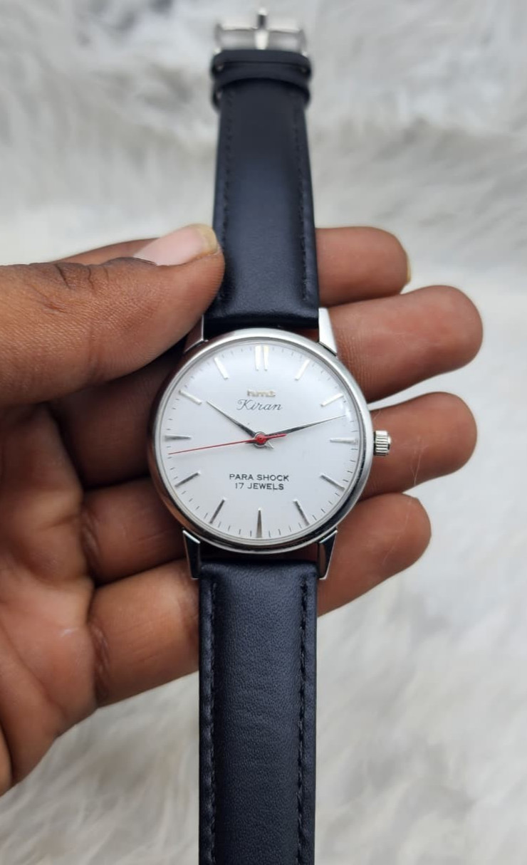 HMT Kiran Para Shock 17 Jewels Hand Winding Men’s Watch India Classic