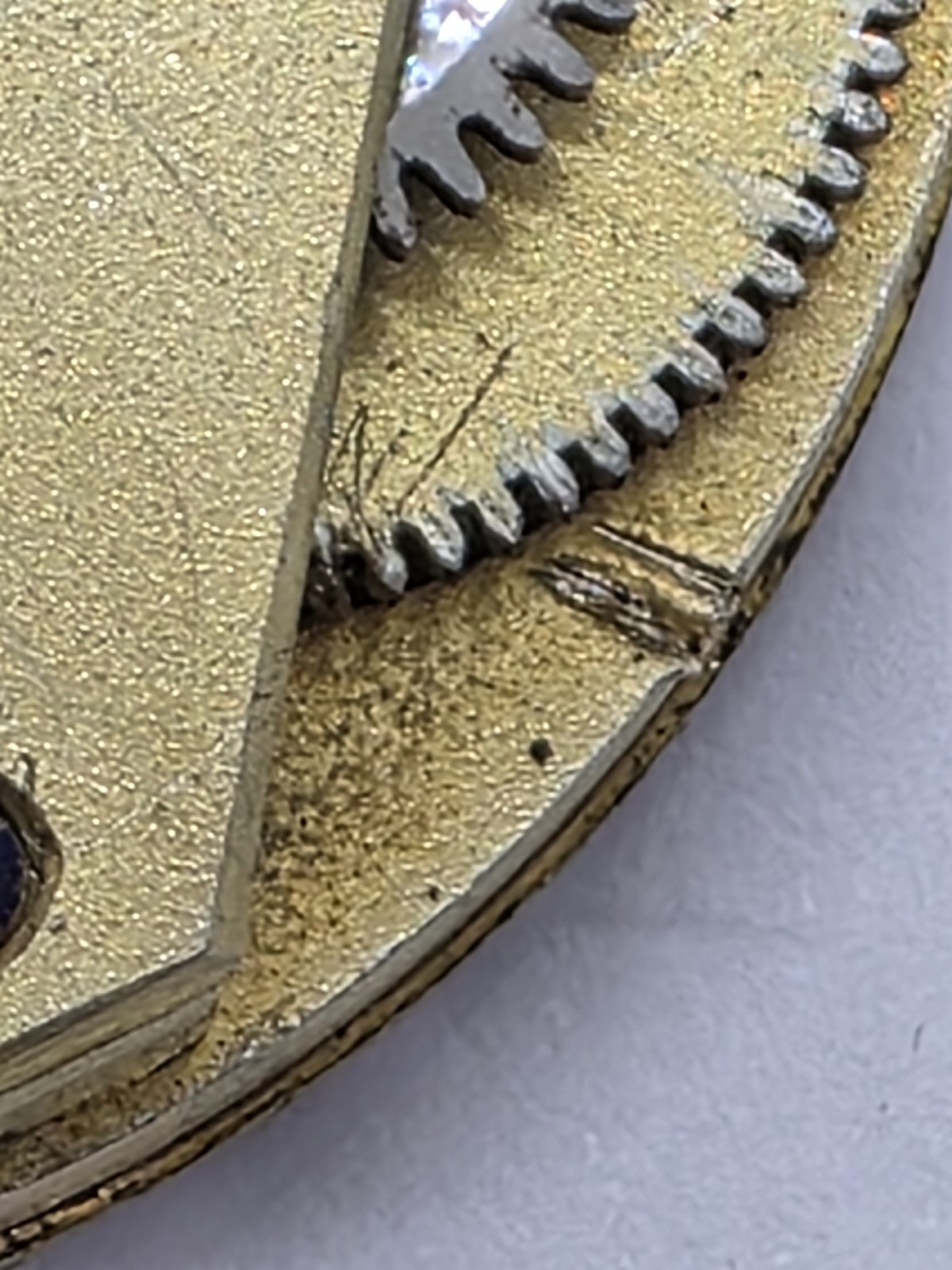 Vintage Pocket Watch Movement Cylinder Sub Second Hands Good Balance Main Spring