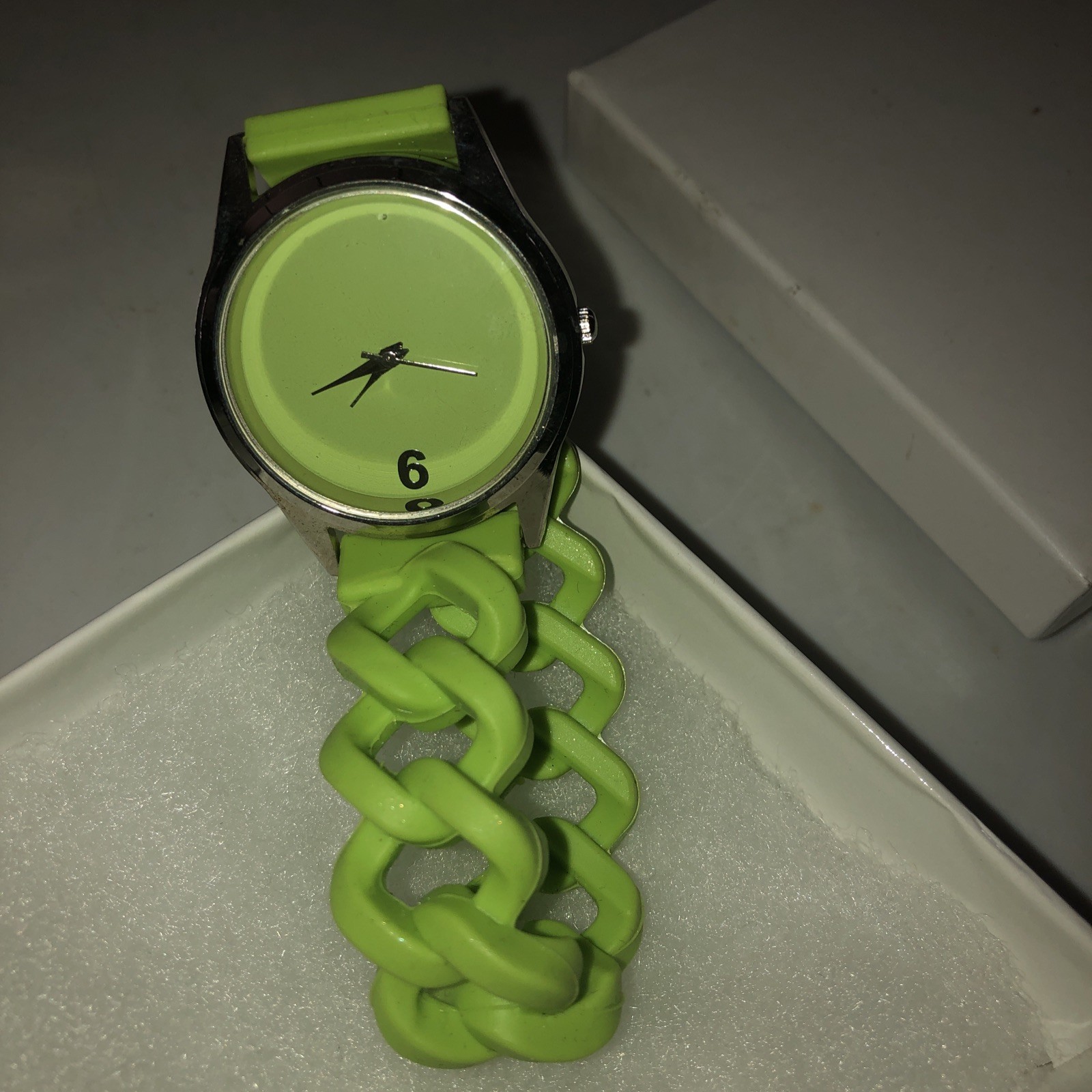 Green Stretch Watch One Size New