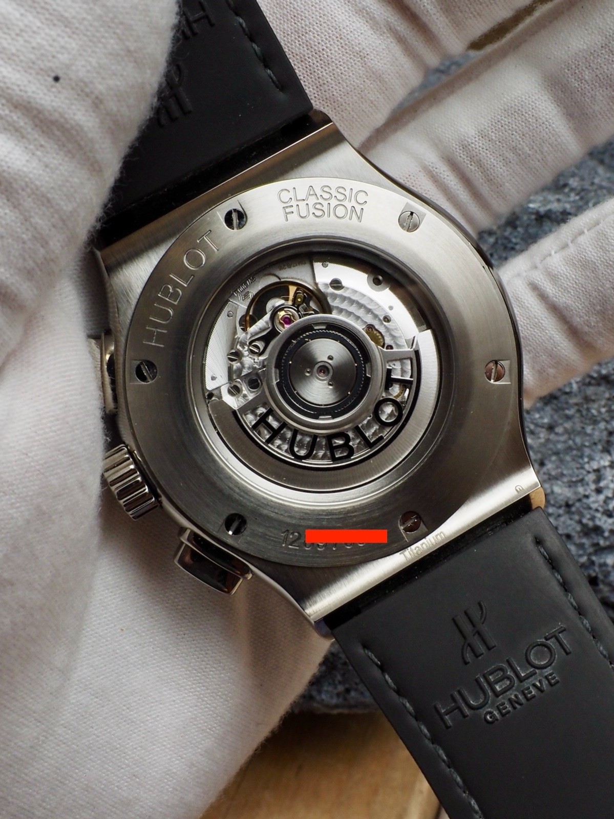 Hublot Classic Fusion Chronograph Racing Gray Titanium 99% LNIB 521NX7071LR