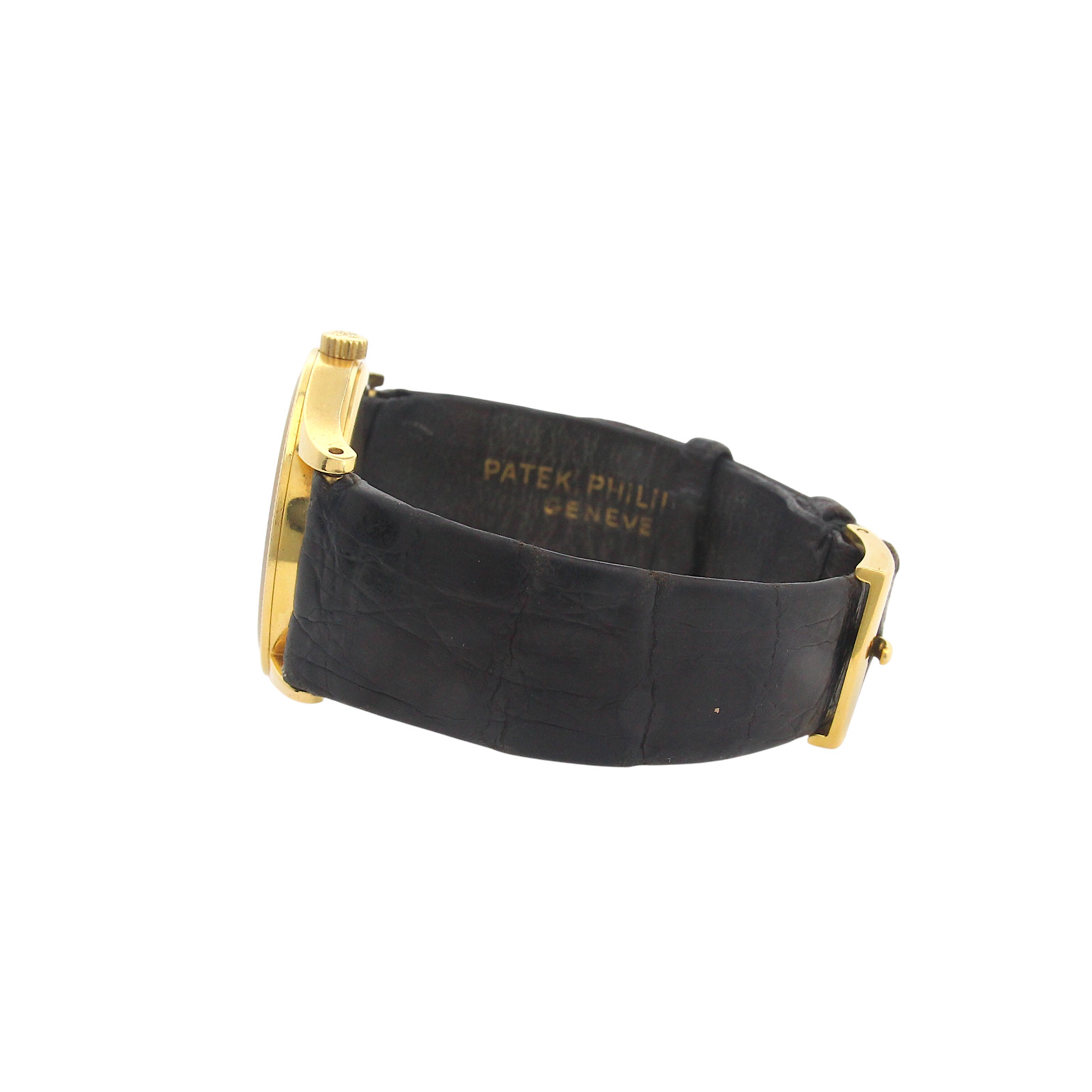 Patek Philippe Calatrava 31mm Clou De Paris Hobnail Manual 18K Yellow Gold 3796D