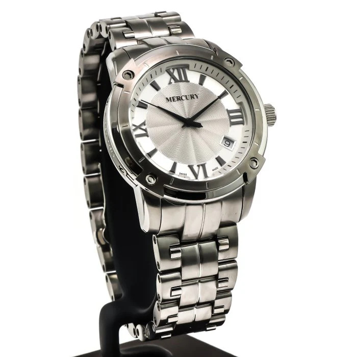 MERCURY – Swiss Watch – ME10240-SS-1 Quartz 38.5mm ME10240 100m (10 ATM, 330
