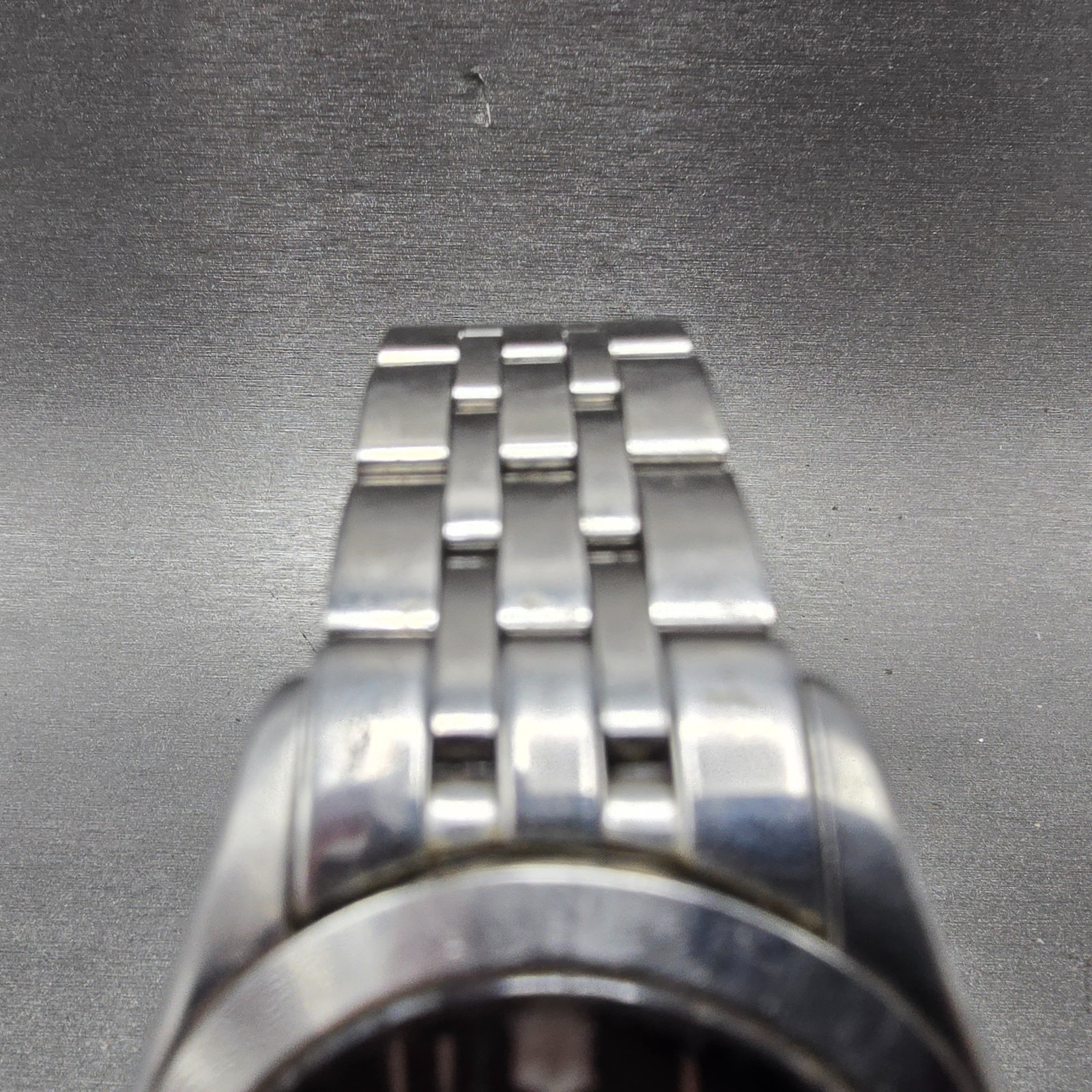 Victorinox Swiss Army Alliance Watch Men 38mm Black Dial Steel Date New Battery