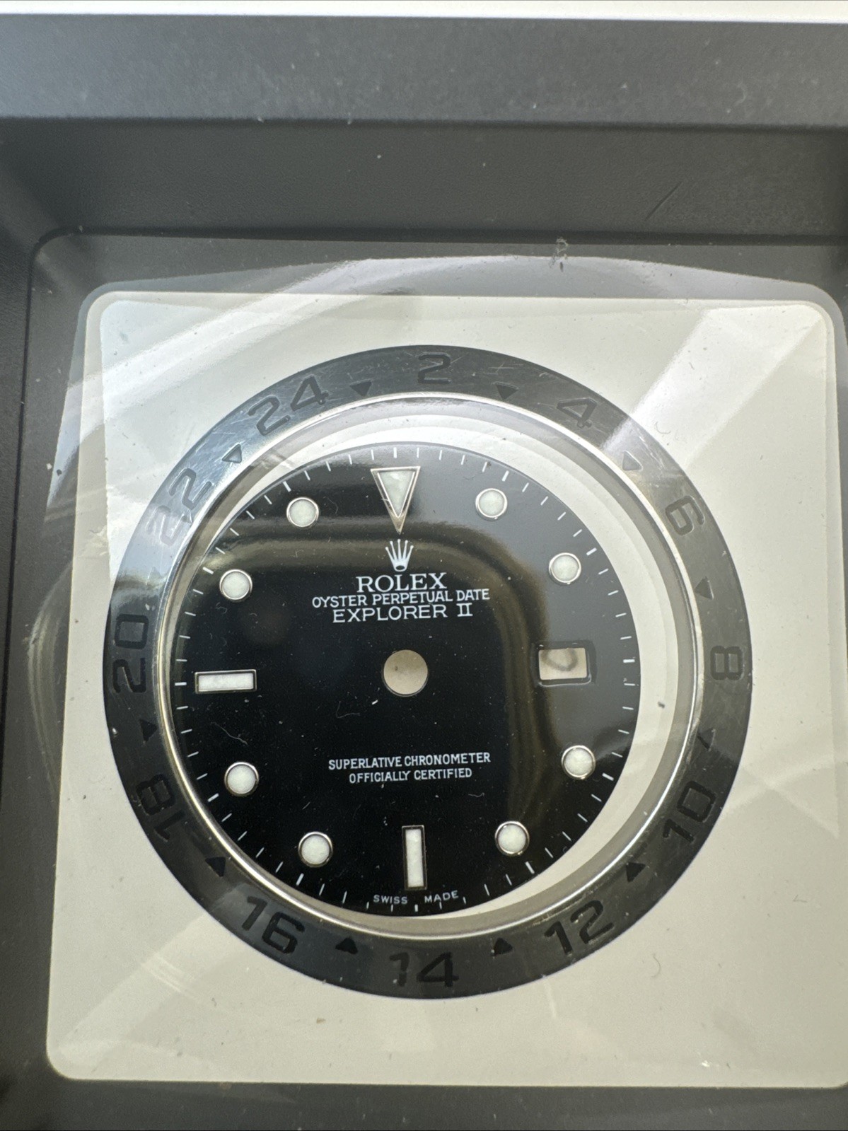 Rolex Explorer ll 16750 Dial And Bezel, Excellent Condition, Authentic