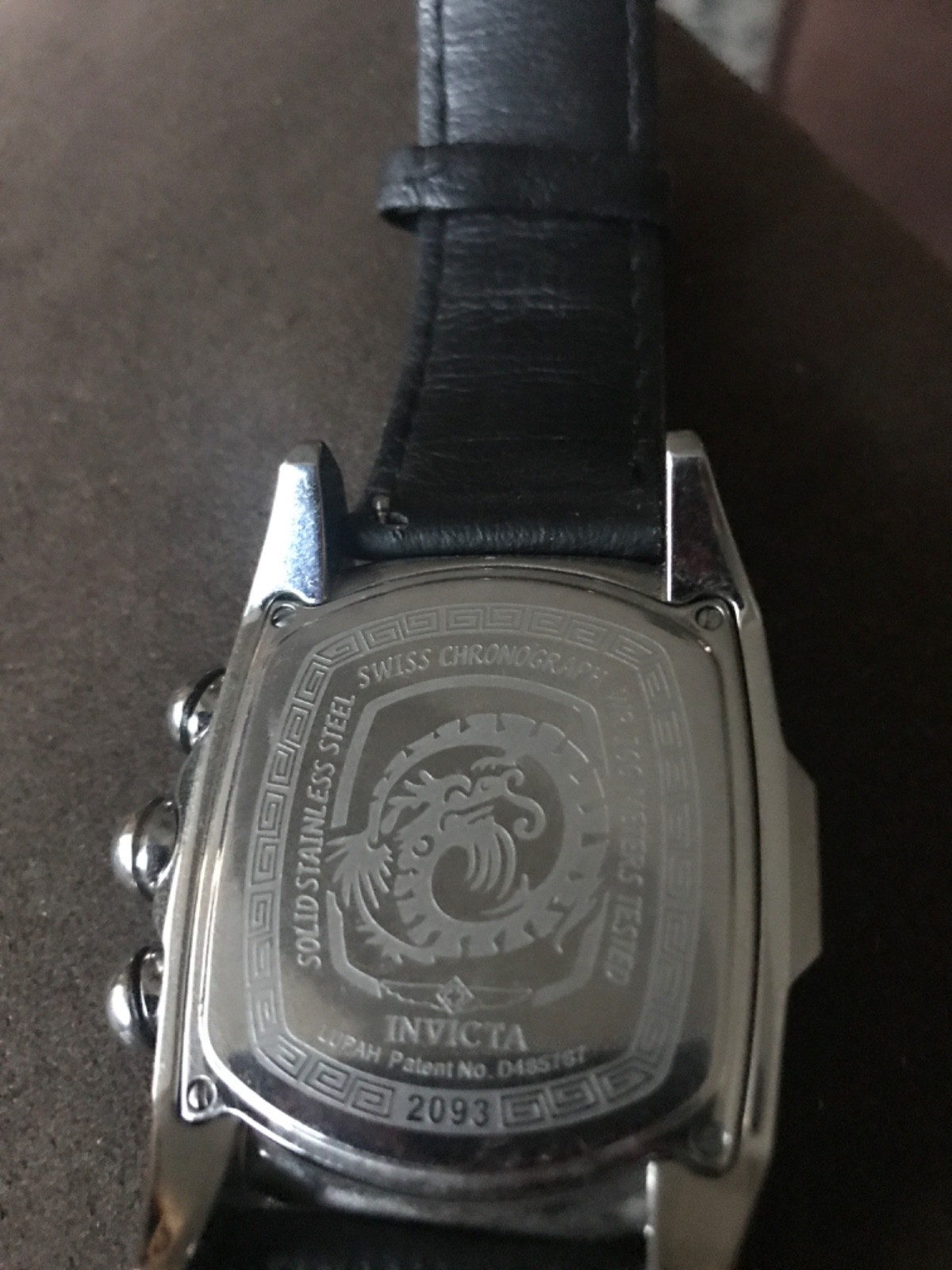 Invicta Men’s Lupah Dragon Chronograph Watch 2093 Swiss mfg