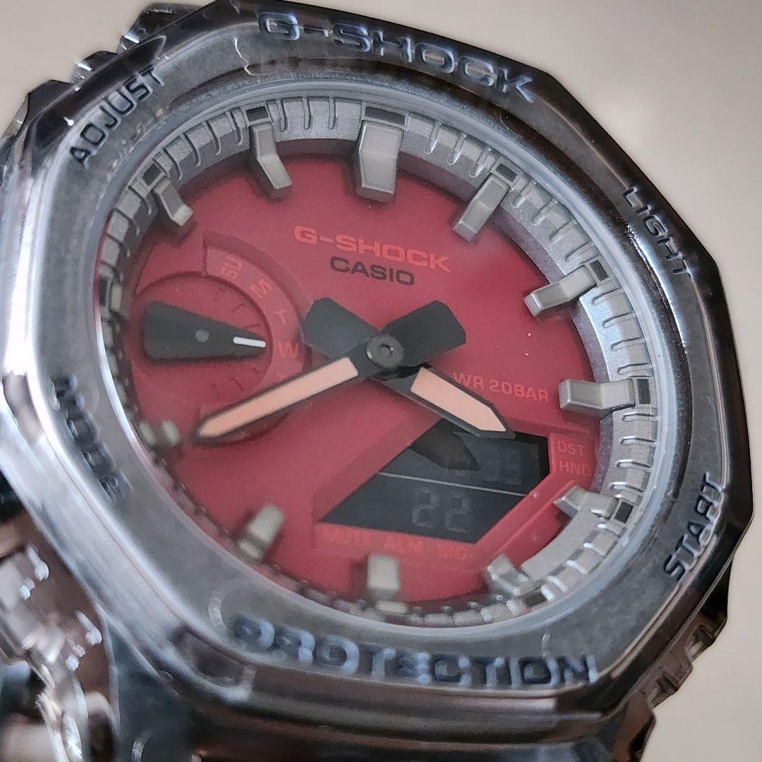 CASIO Casio G-SHOCK GMA-S2100 Red Red Custom