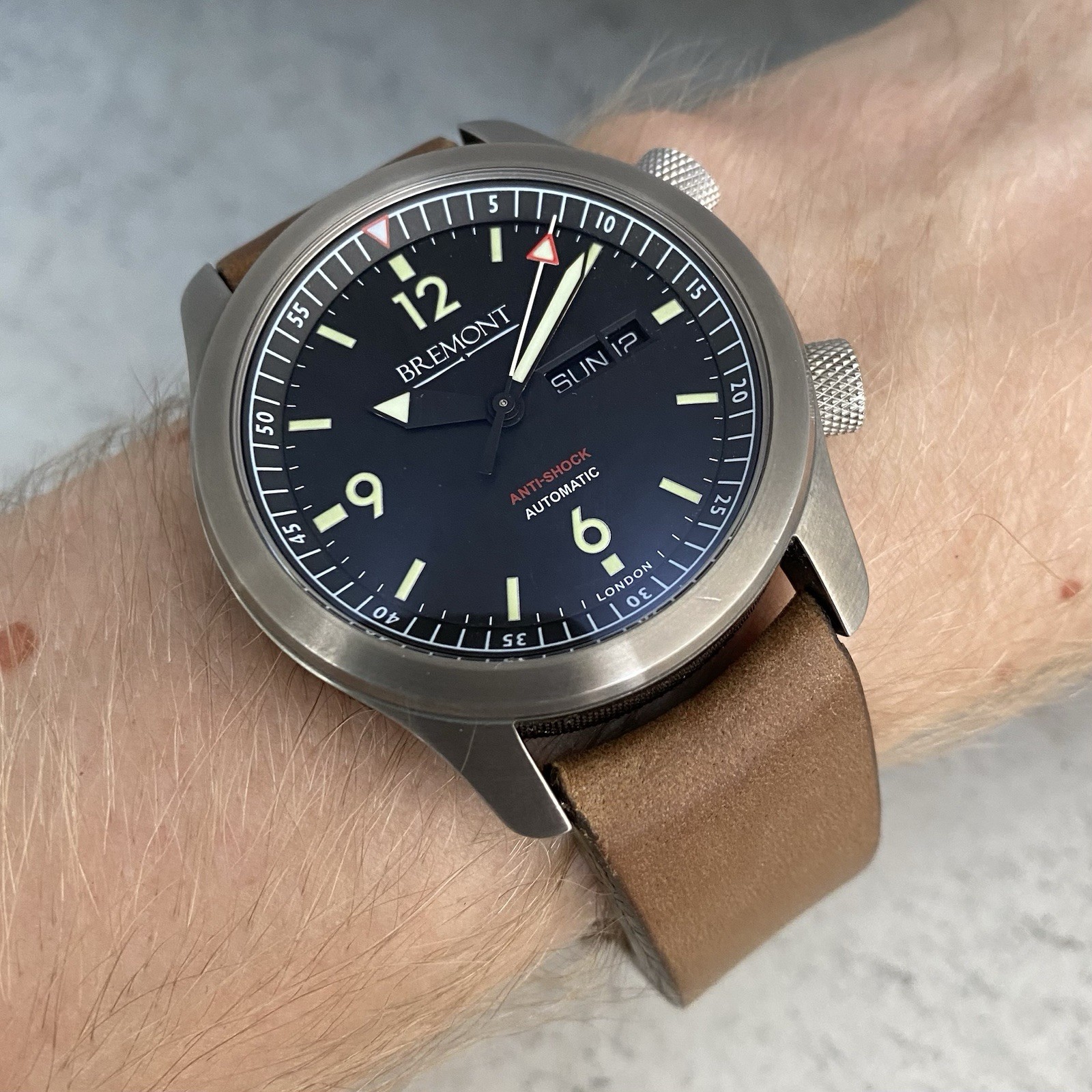 Bremont U2/SS Day/Date Automatic Quickset Martin Baker Watch – Full Set – 2011