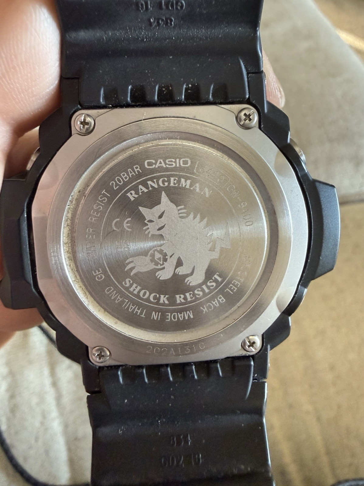 G-SHOCK RANGEMAN GW9400 Military Black Triple Sensor Solar Digital Watch