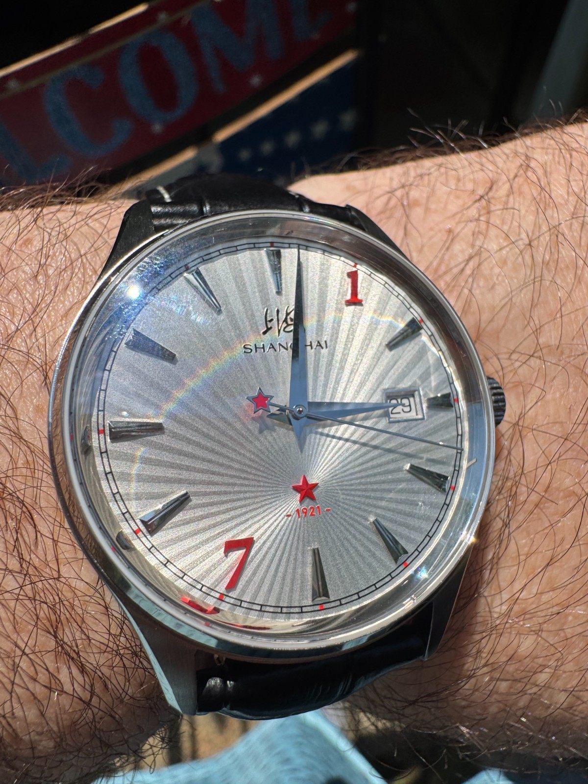 Shanghai Watch In Red | Prairie Fire | Caliber SH2130 39mm