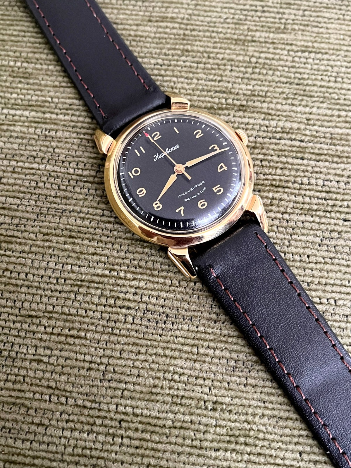 Kirovskie CRAB Soviet USSR wrist watch 1 MCHZ
