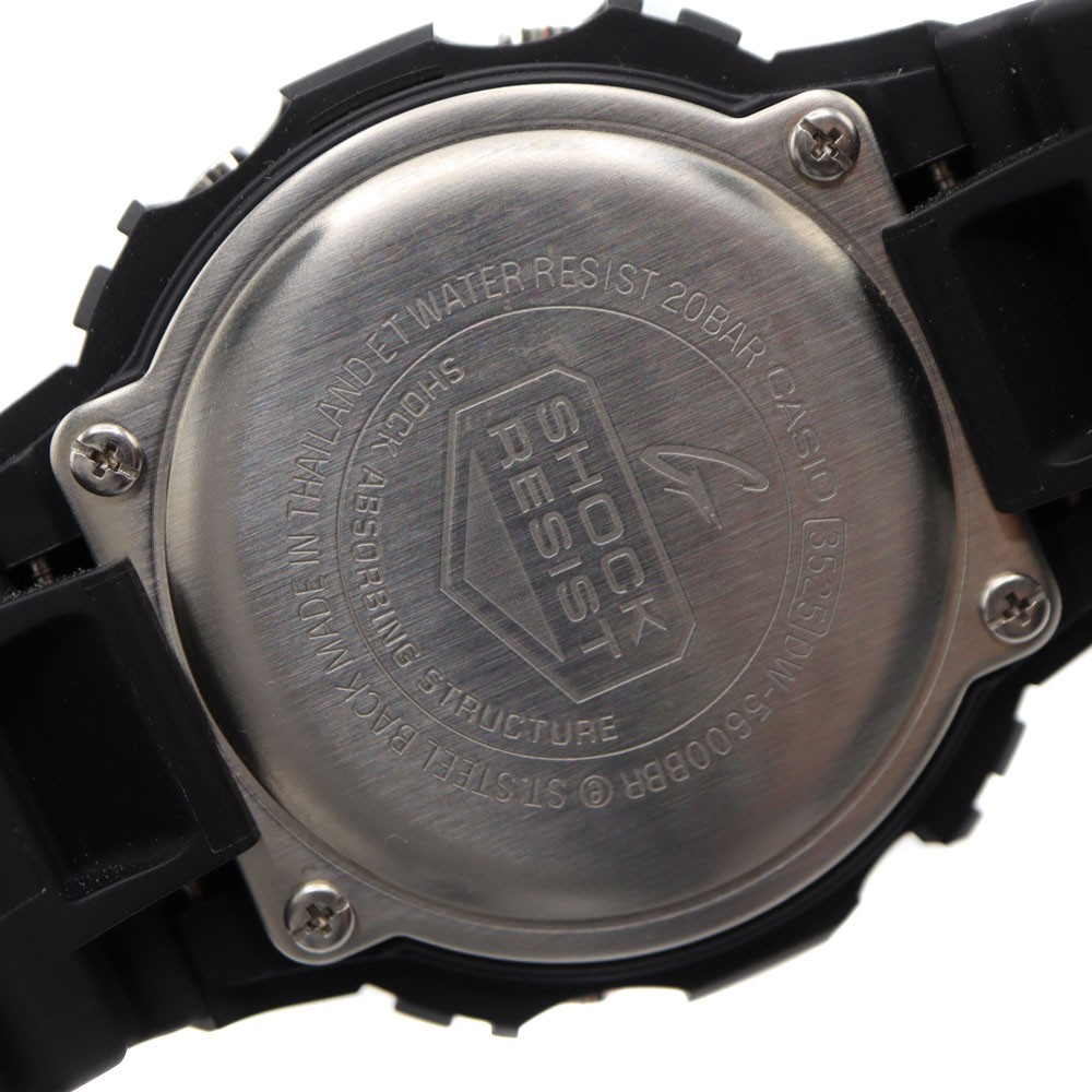 Casio G-SHOCK DW-5600BBR-1JF Diamond 13.4mm Box and Papers Wristwatch #KNW2715