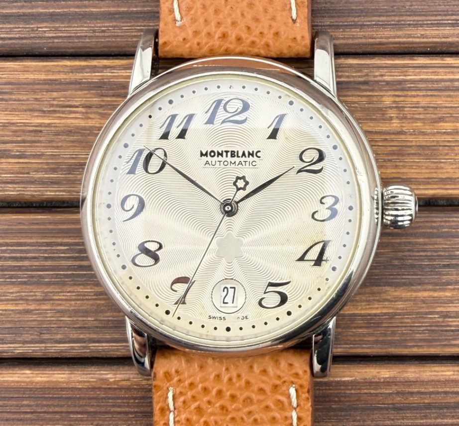 Men’s Watch Montblanc Meisterstuck Ref:7019 Automatic Age Steel 1 13/32in
