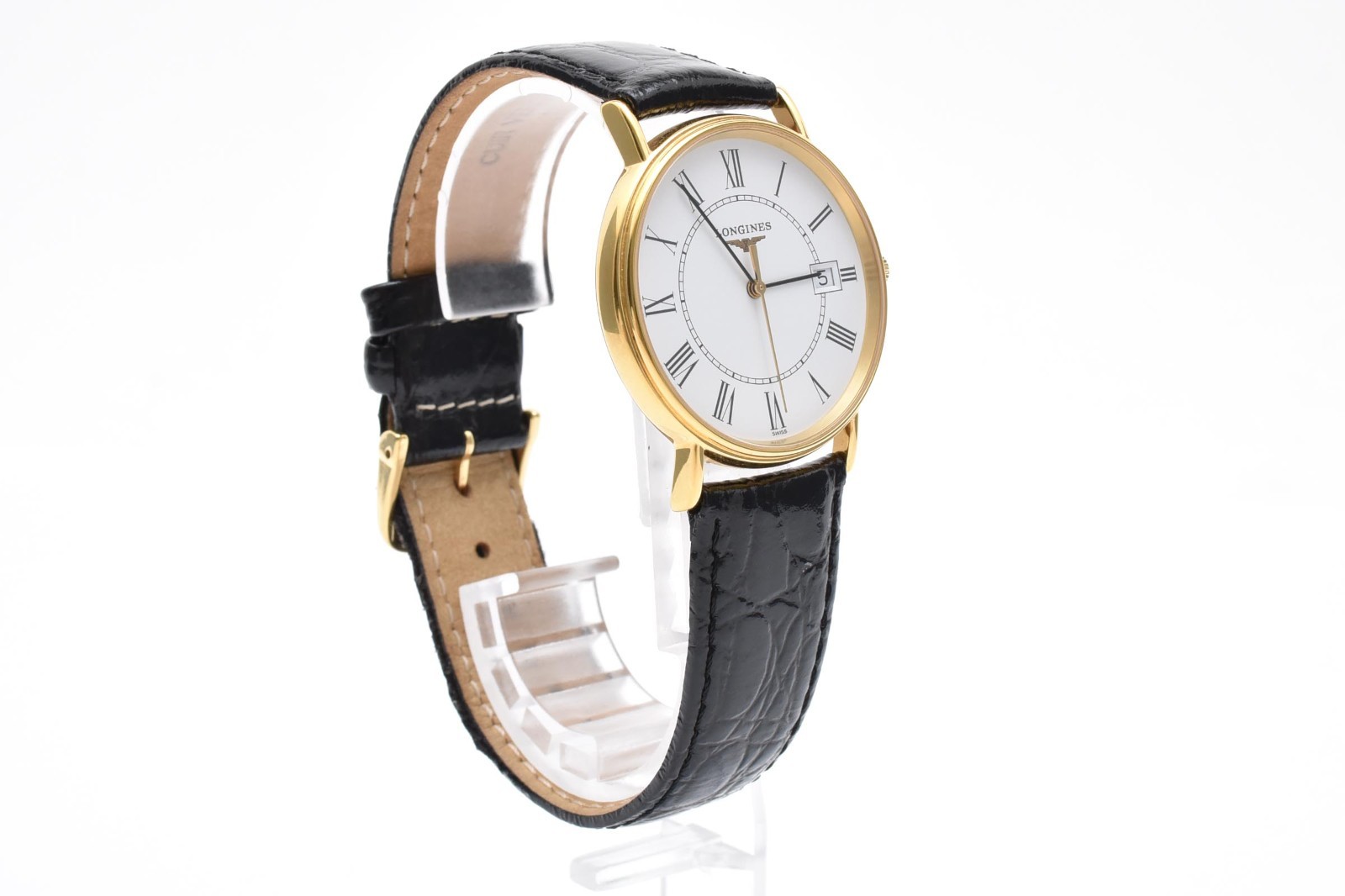 ▶[MINT] Longines Grand Classic L4.720.2 33mm White Roman Date Quartz Men’s Watch