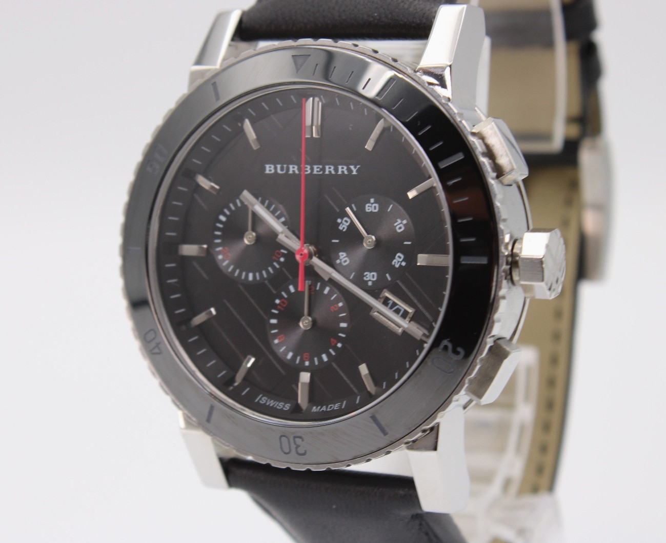BURBERRY The City BU9382 Chronograph Black Dial Men’s Watch 42mm