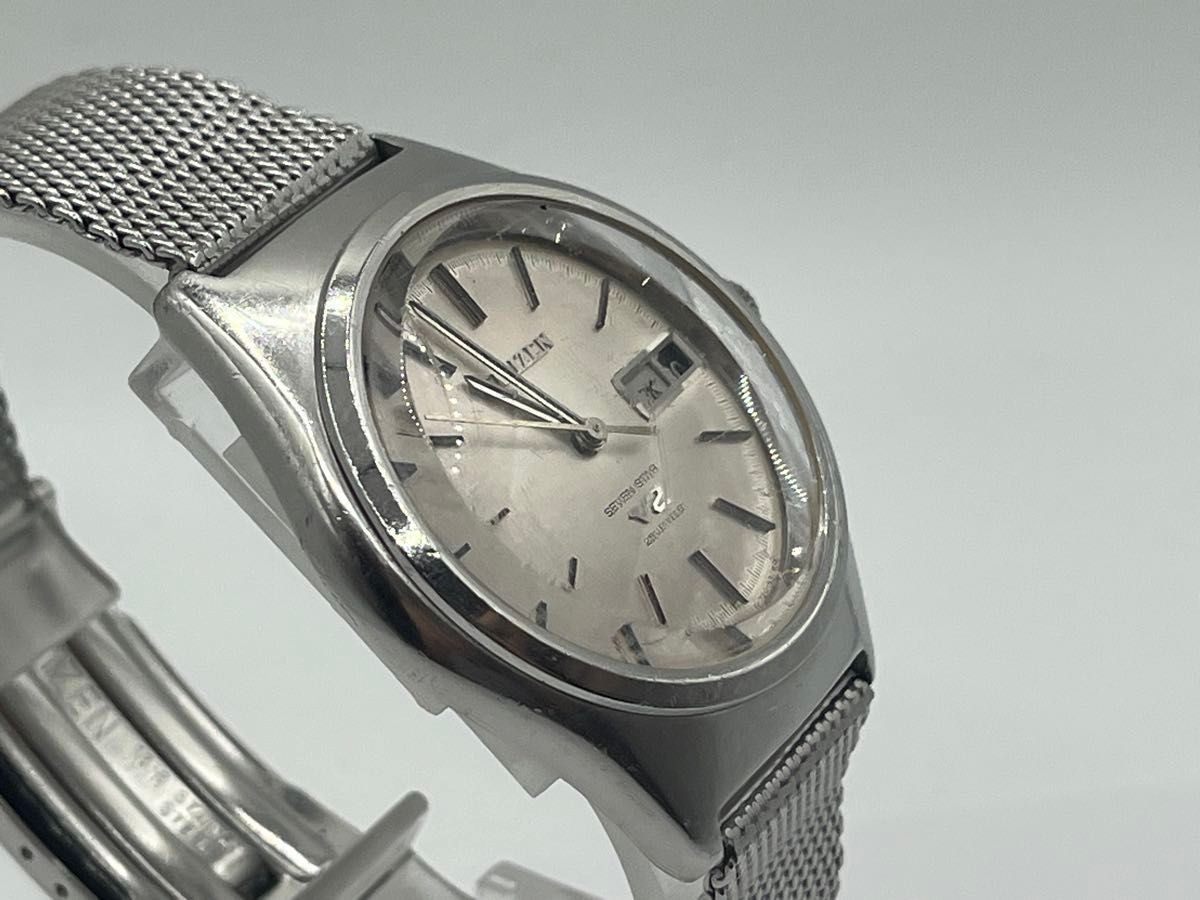 CITIZEN Seven Star V2 25 Jewels Automatic Men’s Watch 4-720191-T 40mm