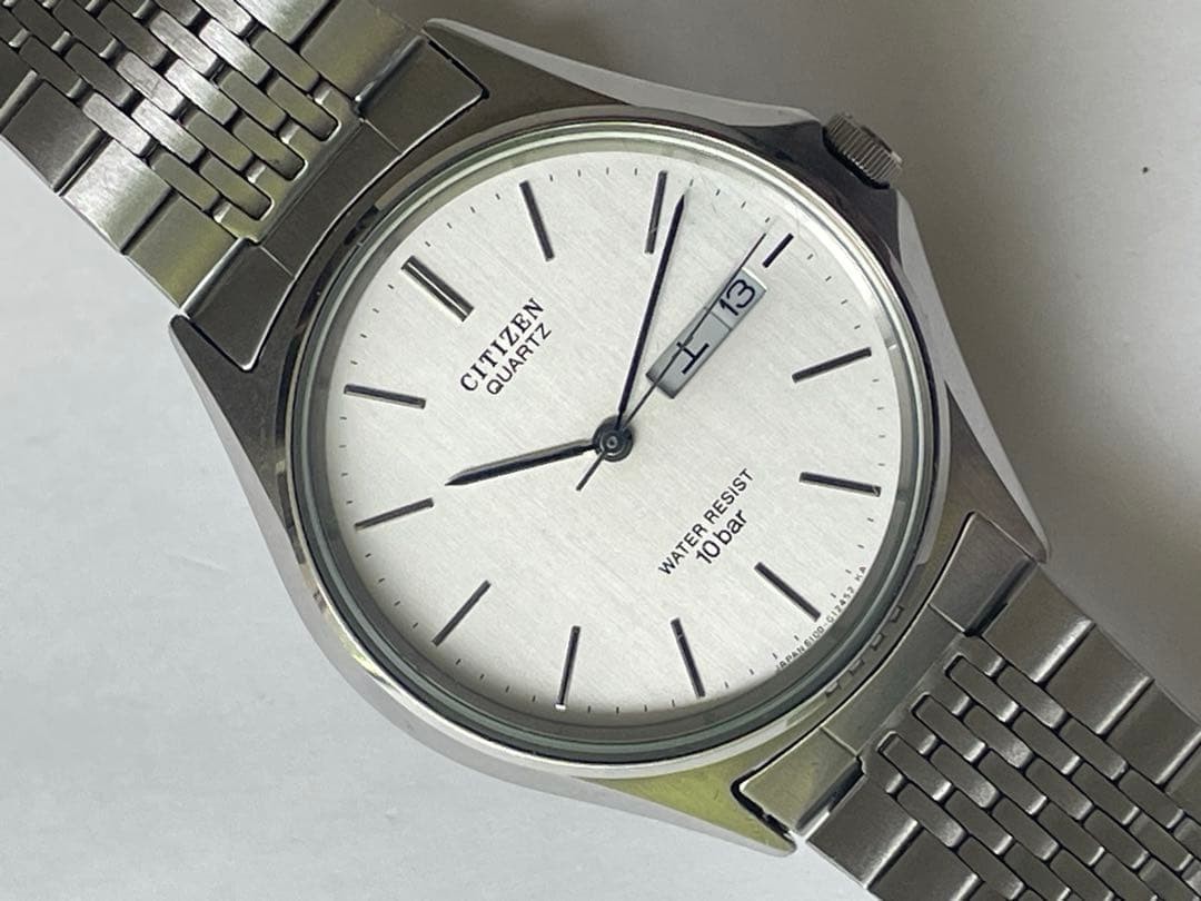 Citizen G100-G03685K Quartz Watch wrist 18.5cm/7.3in Analog Timepiece