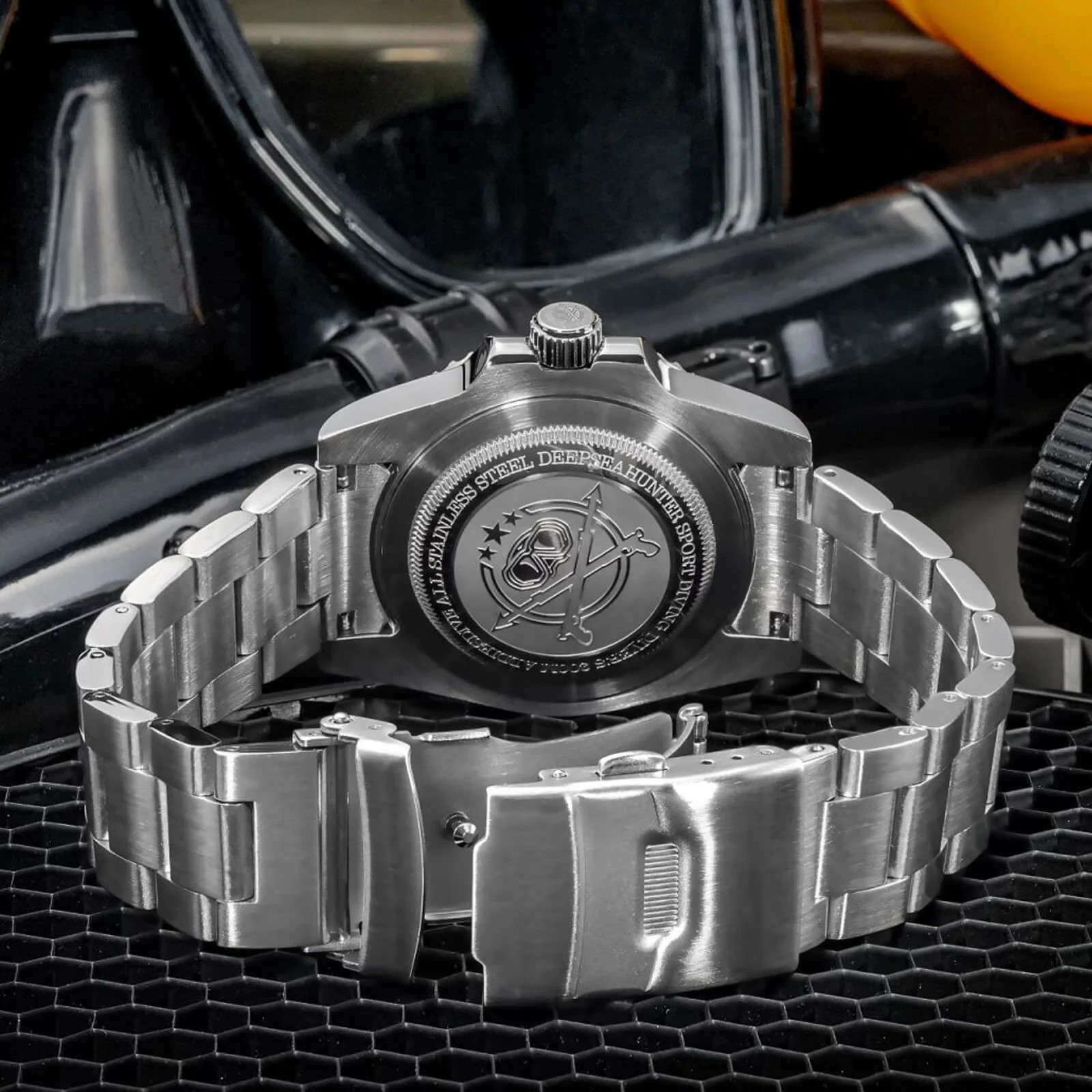 41MM ADDIESDIVE Quartz Mens Watch Diver 200M Waterproof Luminous Stainless NEW