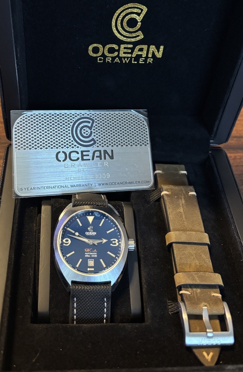 OCEAN CRAWLER FIELD CRAWLER 400M DIVER BLUE, SWISS AUTOMATIC