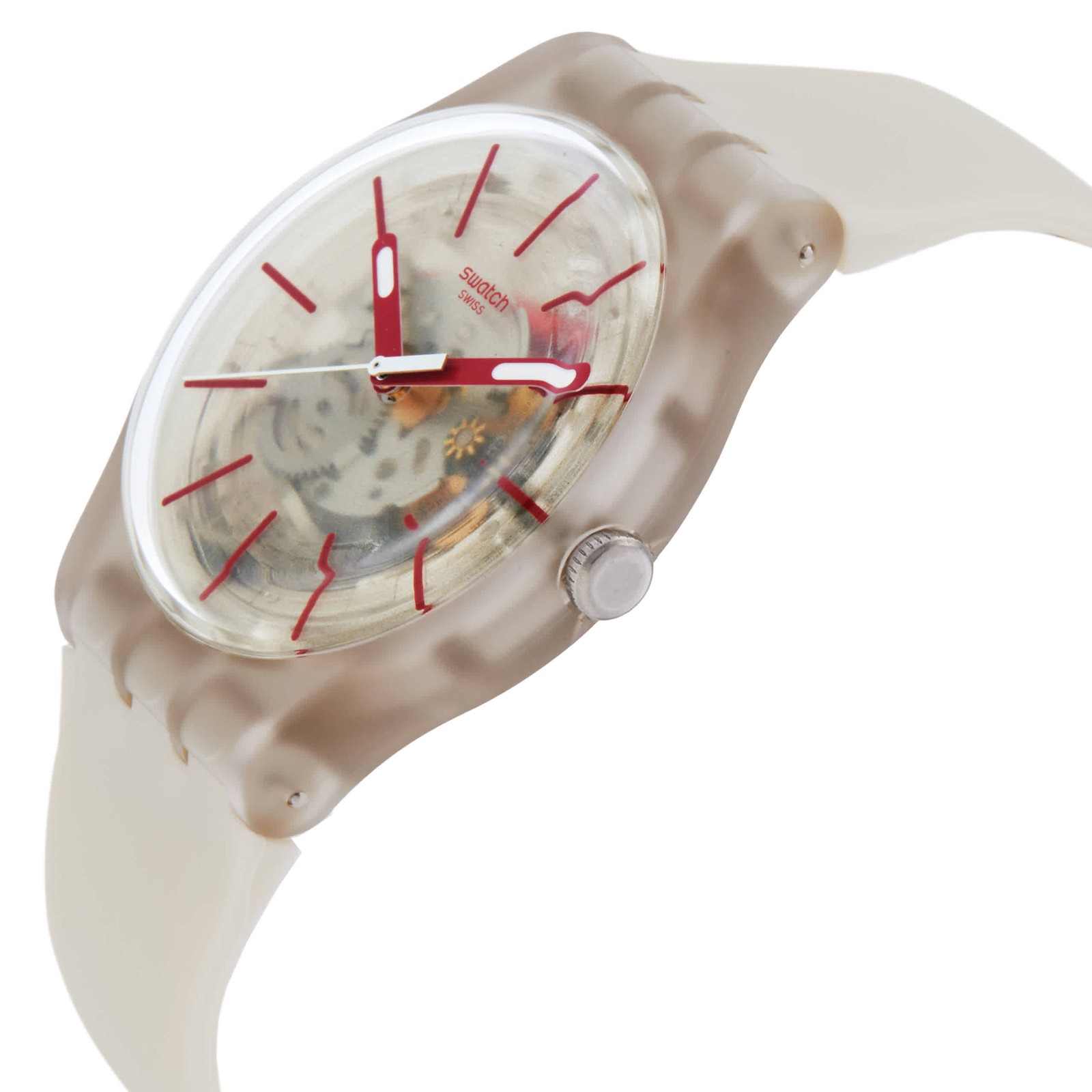 Swatch Revealed In The Sand Quartz Unisex Watch SO29K119