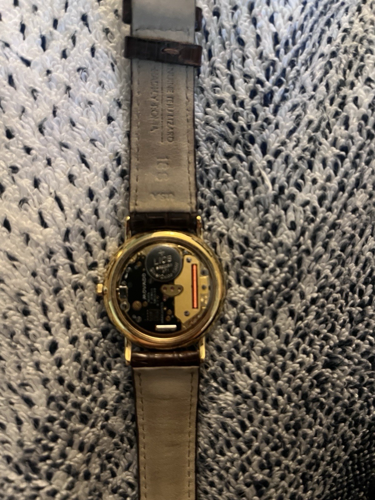 Vintage Movado pointer date 7 jewel high-end quartz movement