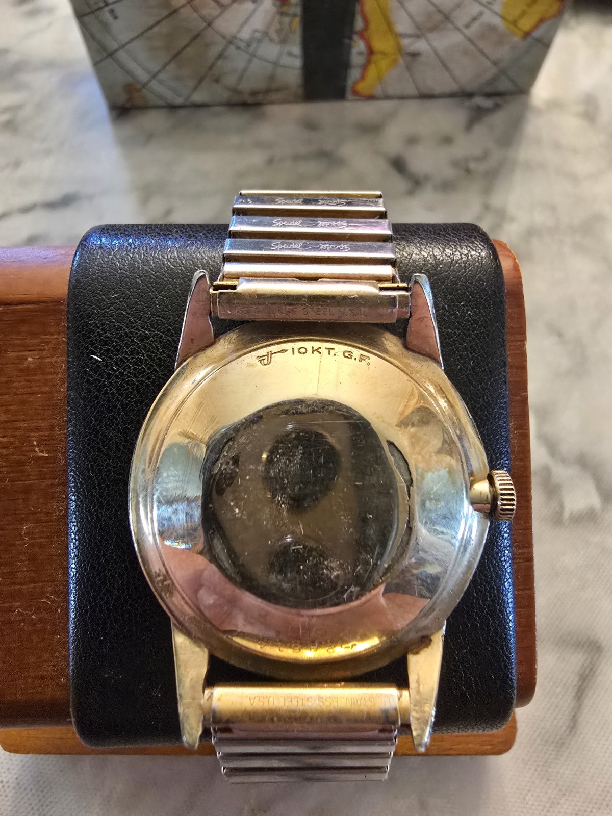 Vintage 1961 Croton Nivada Grenchen The Antarctic Aquamatic with Provenance